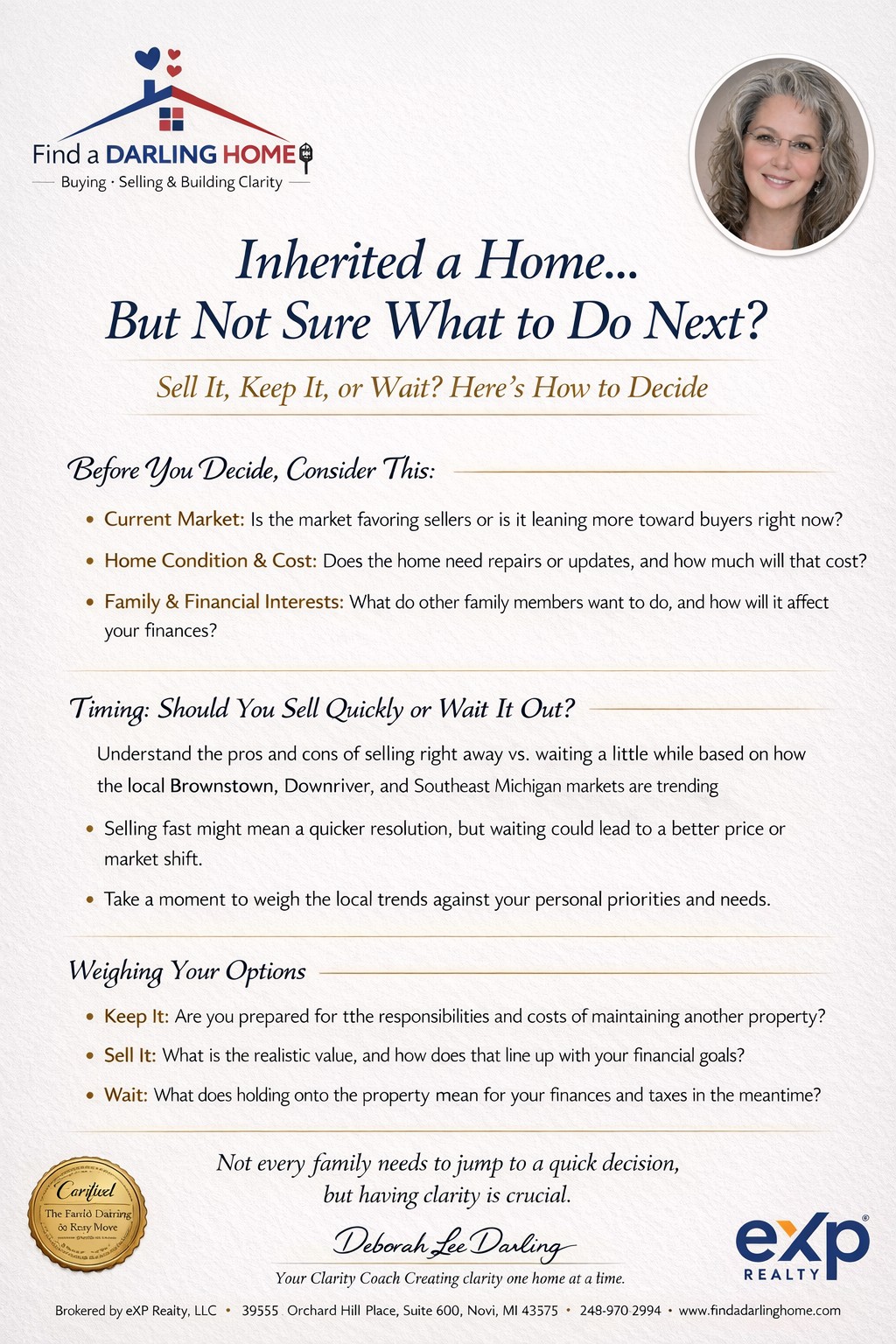April 2026 Southeast Michigan housing market update by Deborah Lee Darling