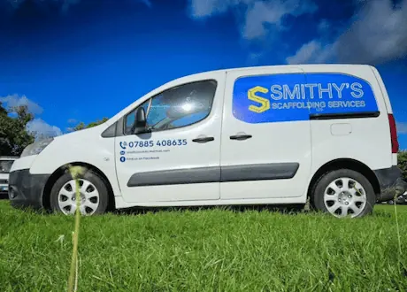 Smithy's Scaffolding Services Van