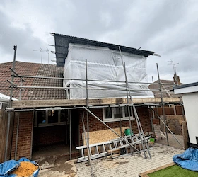 Temporary Roofing Scaffolding