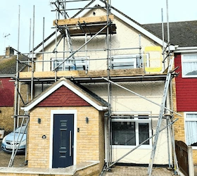 Domestic Scaffold Erection