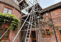 Oast House Access Scaffolding in Maidstone