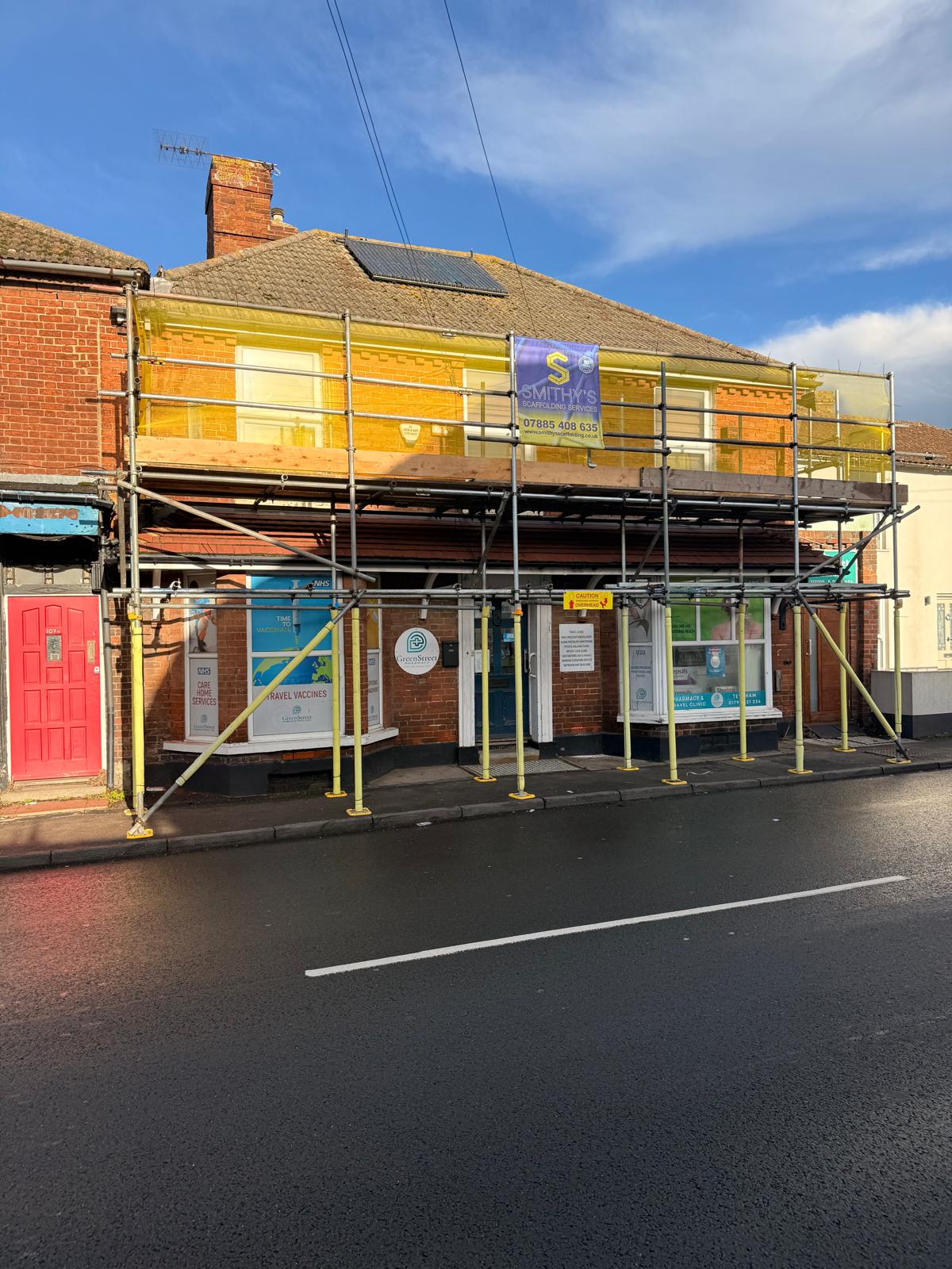 Football Stand Scaffolding for Sittingbourne FC