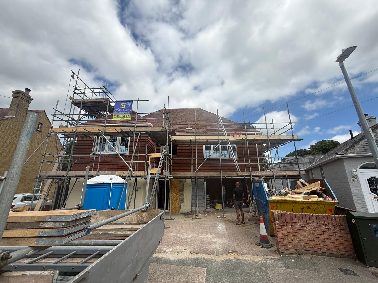 Domestic Scaffold Erection