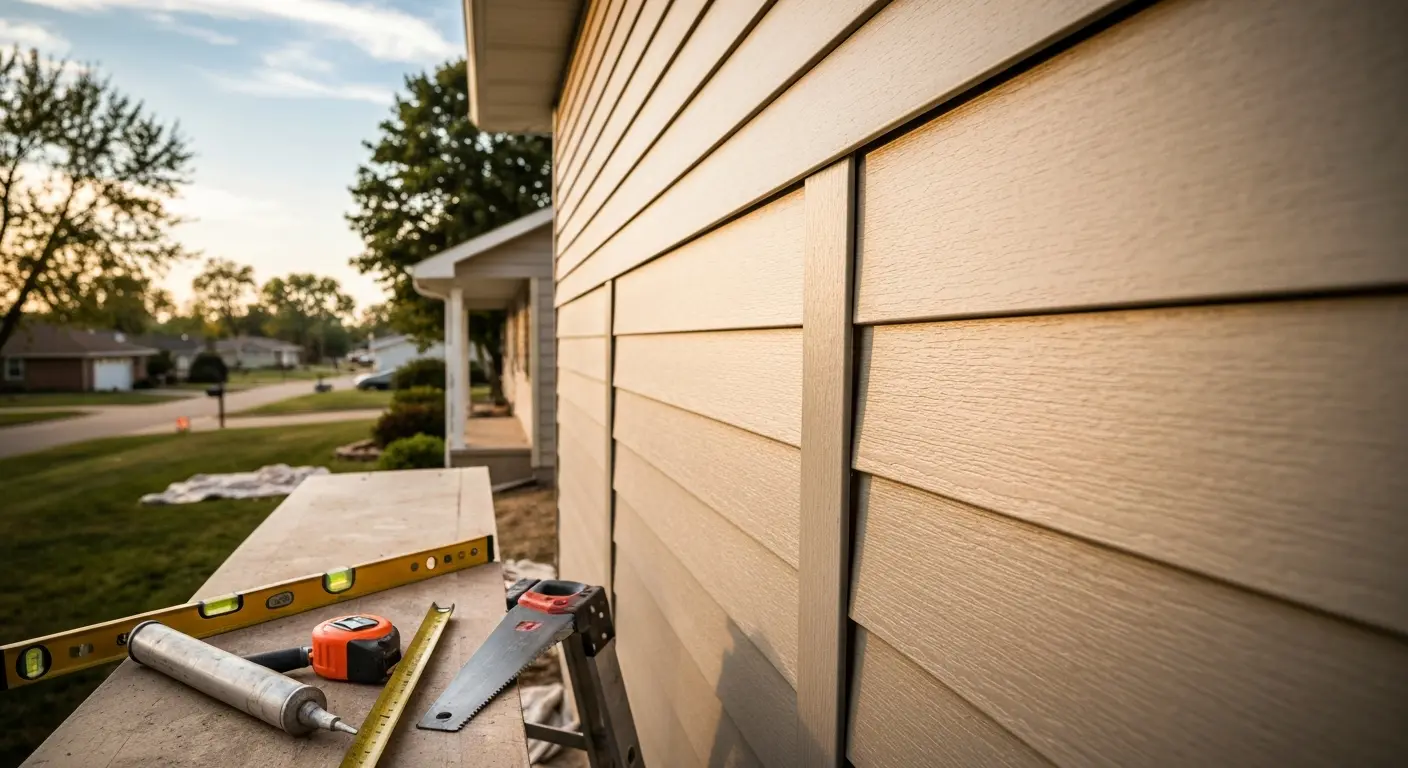 Siding installation in Des Moines
