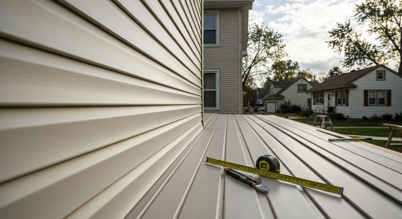Vinyl siding repair and replacement in West Des Moines