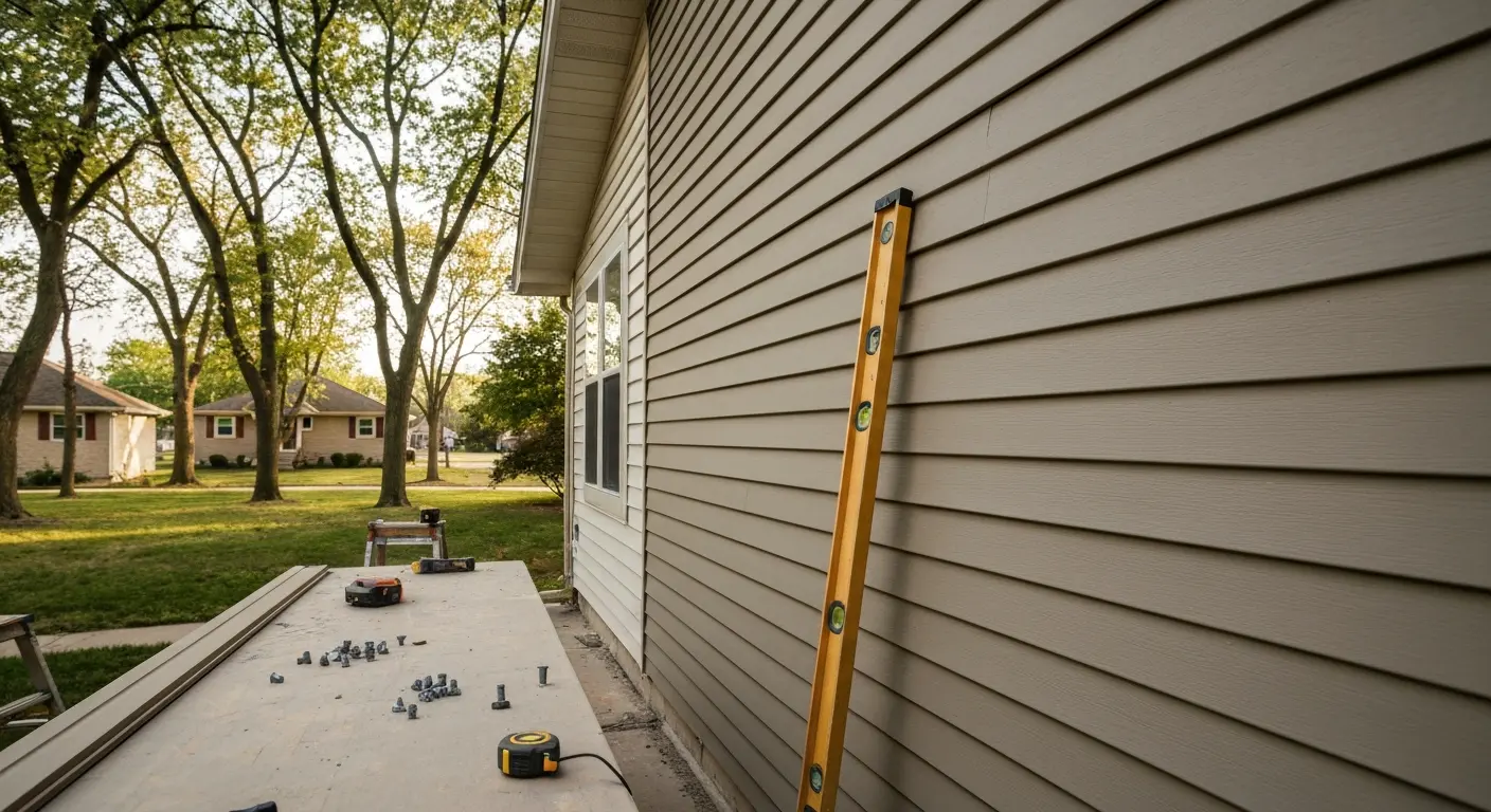 Siding replacement project
