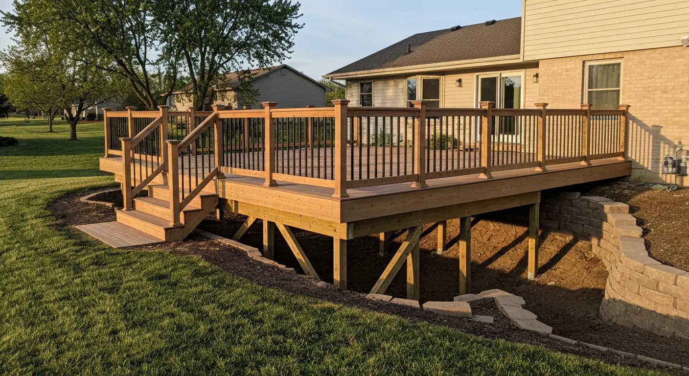 Multi-level deck design