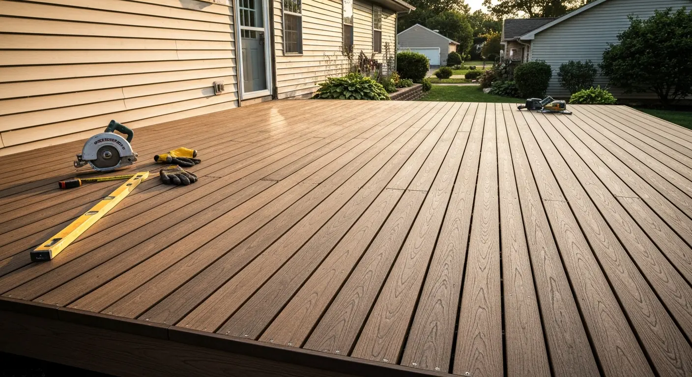 Composite deck renovation and repair