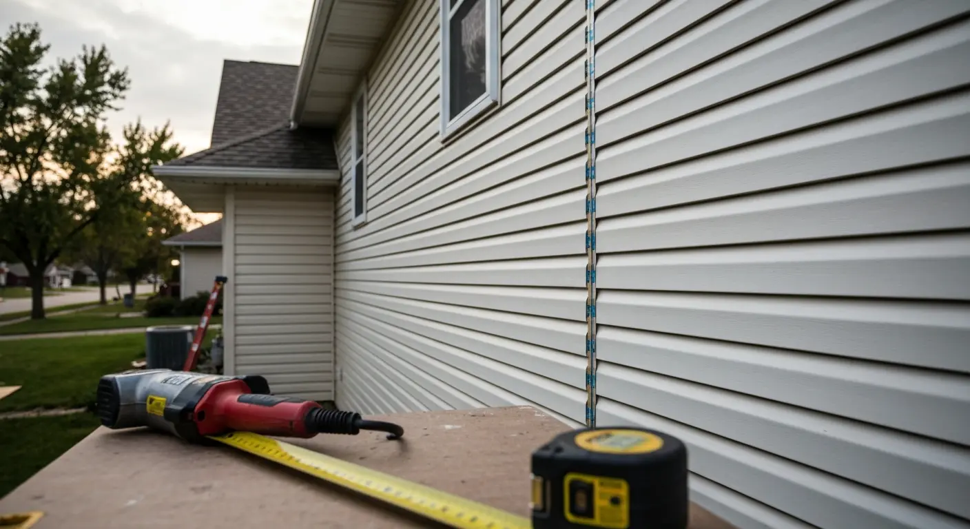 Siding damage repair