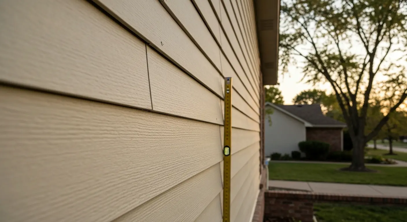 Fiber cement siding installation in West Des Moines