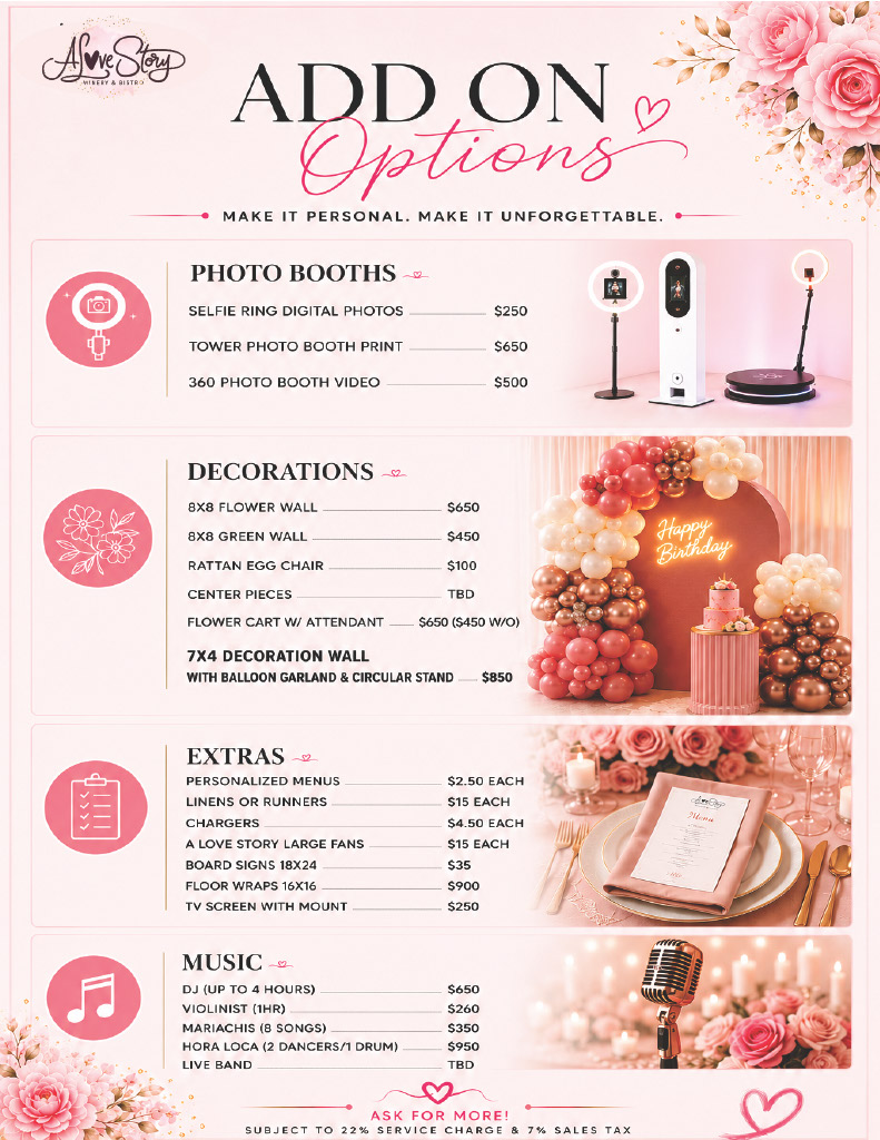 Special Events Package 12