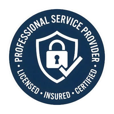 Licensed, Insured, Certified Professional Provider