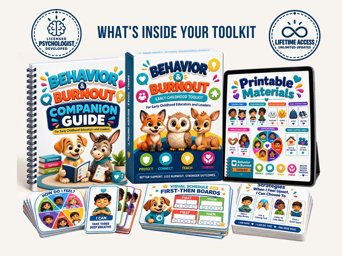 Behavior and Burnout Toolkit included resources