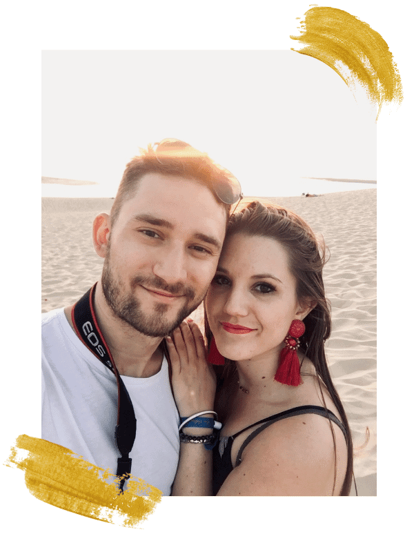 Selfie de Laure et Julien, photographes boudoir à Toulouse