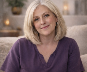 Sam Jones looking at the camera, calm and waiting to hear your fertility story Sam Jones looking at the camera, calm and waiting to hear your fertility story