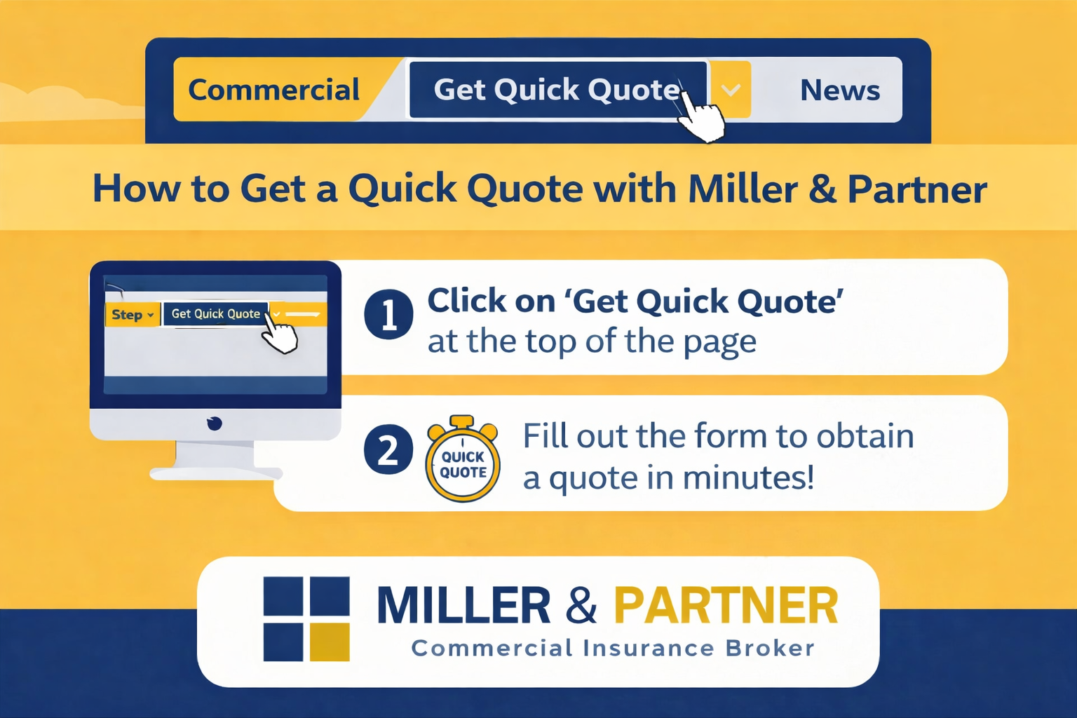 Get A Quick Quote Miller & Partner
