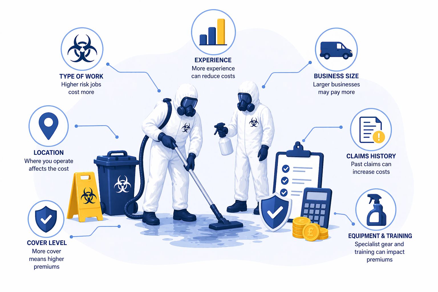 Biohazard Cleaning Insurance Cost UK