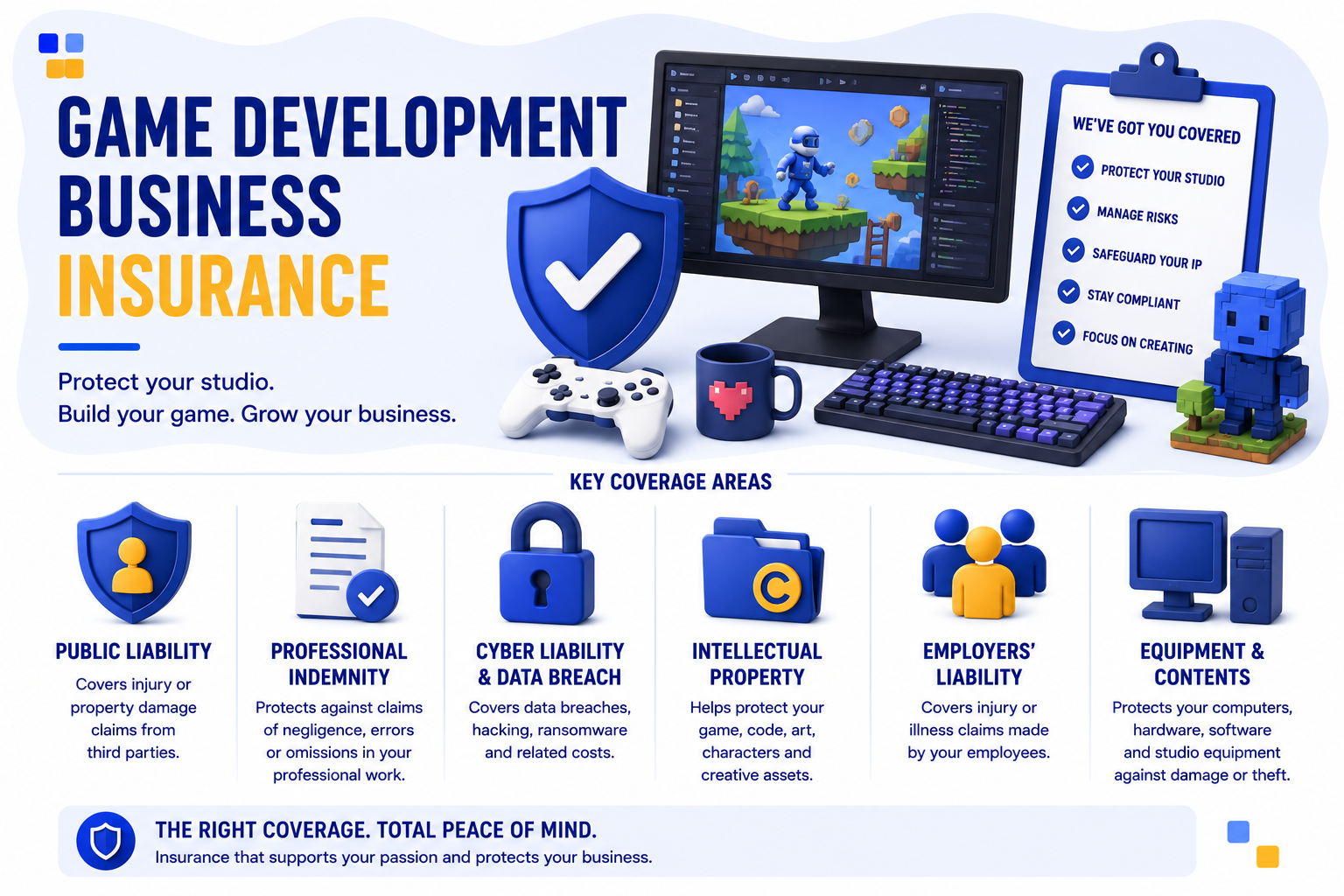 Game development insurance Game development insurance