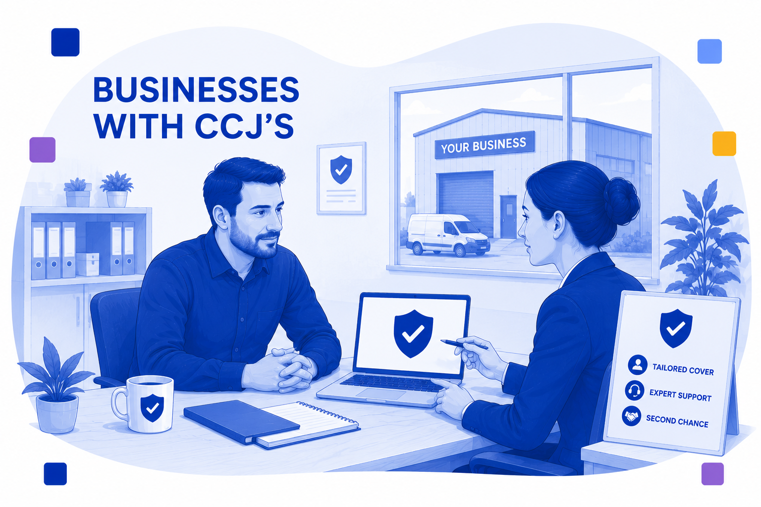 Insurance for Businesses with CCJ's