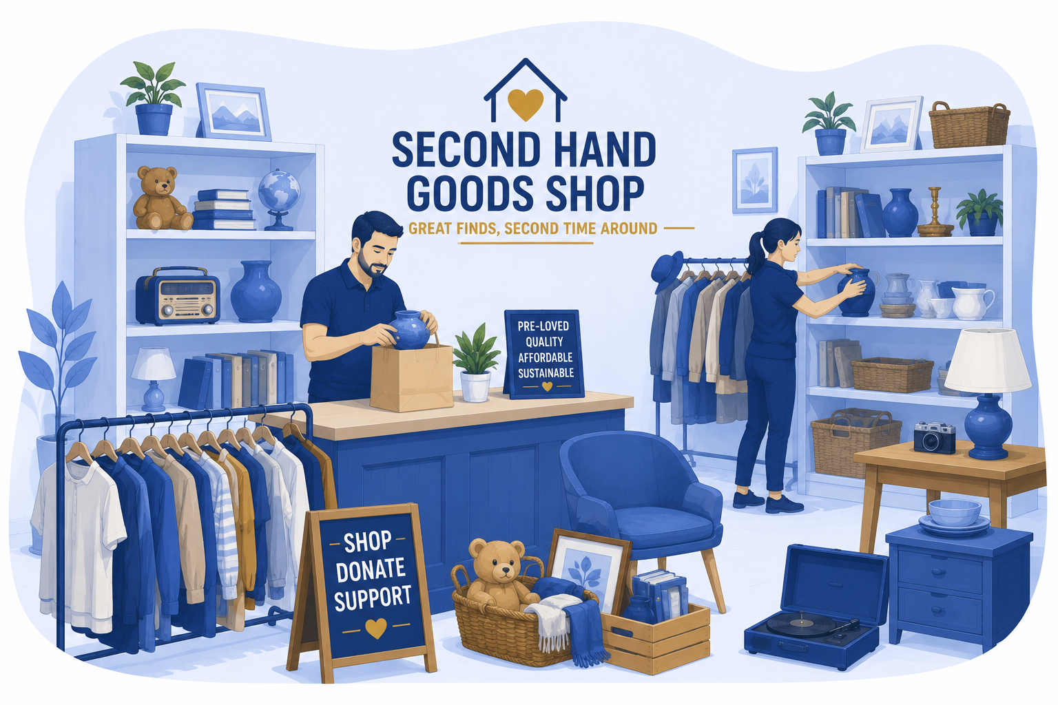second hand goods shop second hand goods shop