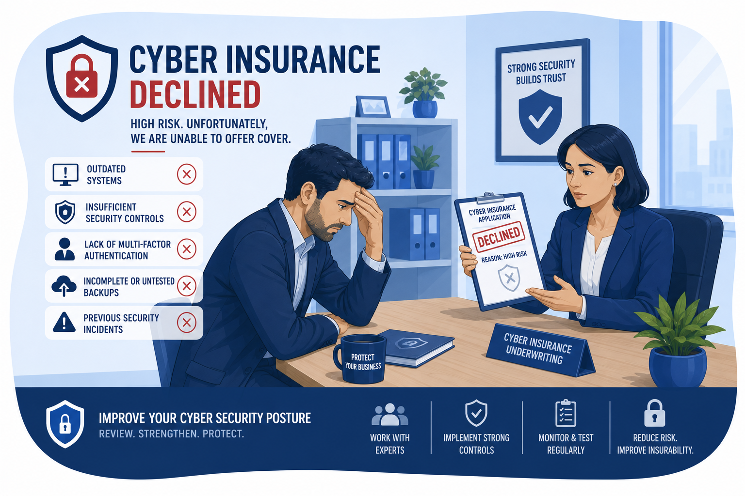 Declined Cyber Insurance