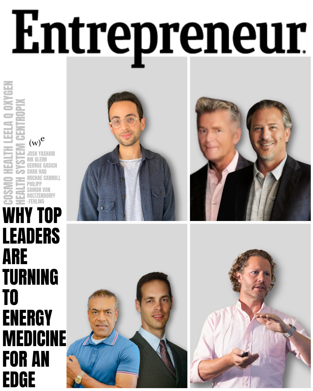 Entrepreneur — Why Energy Medicine Is Shaping Leadership