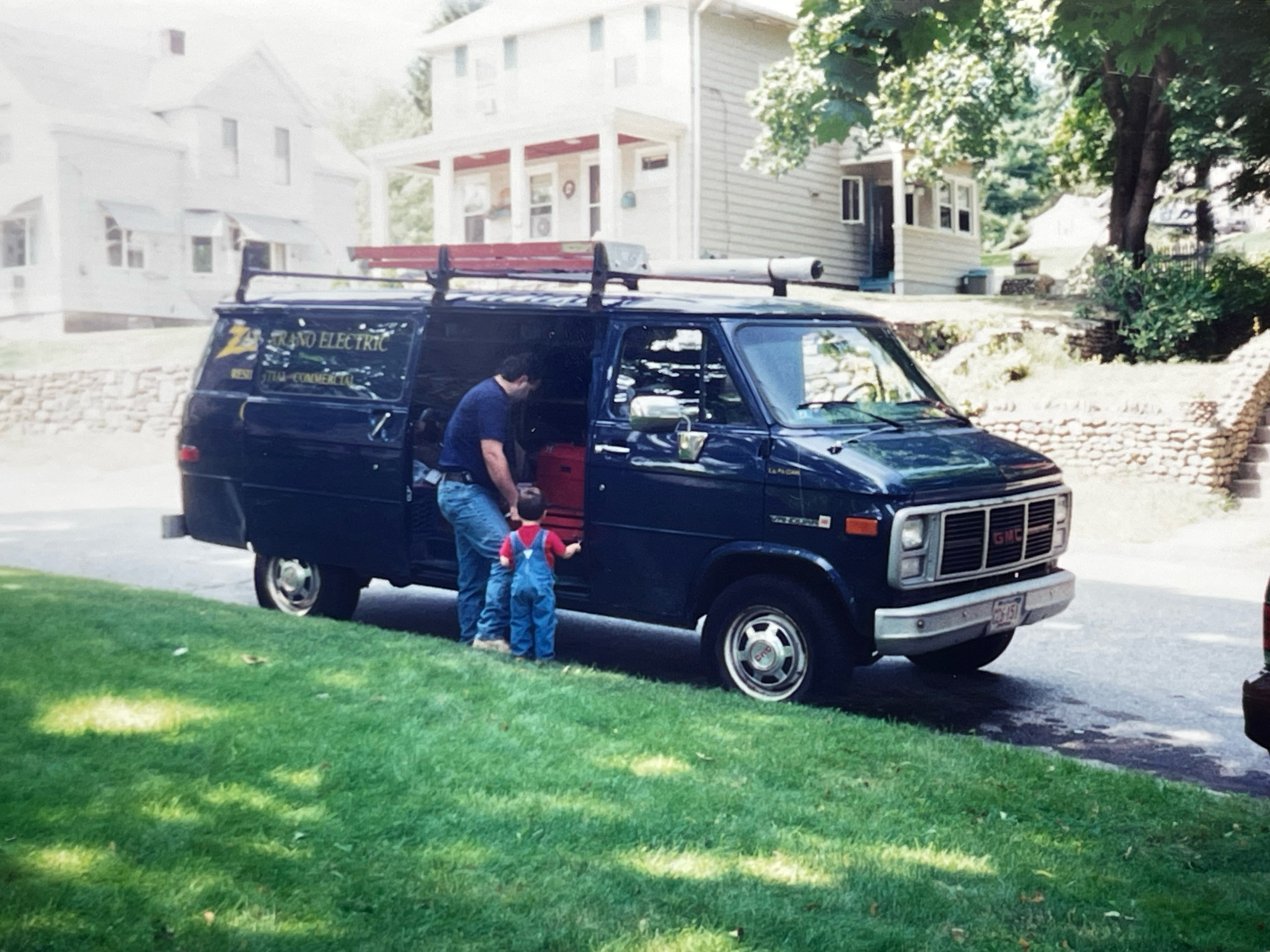 The original Zambarano Electric van, first generation