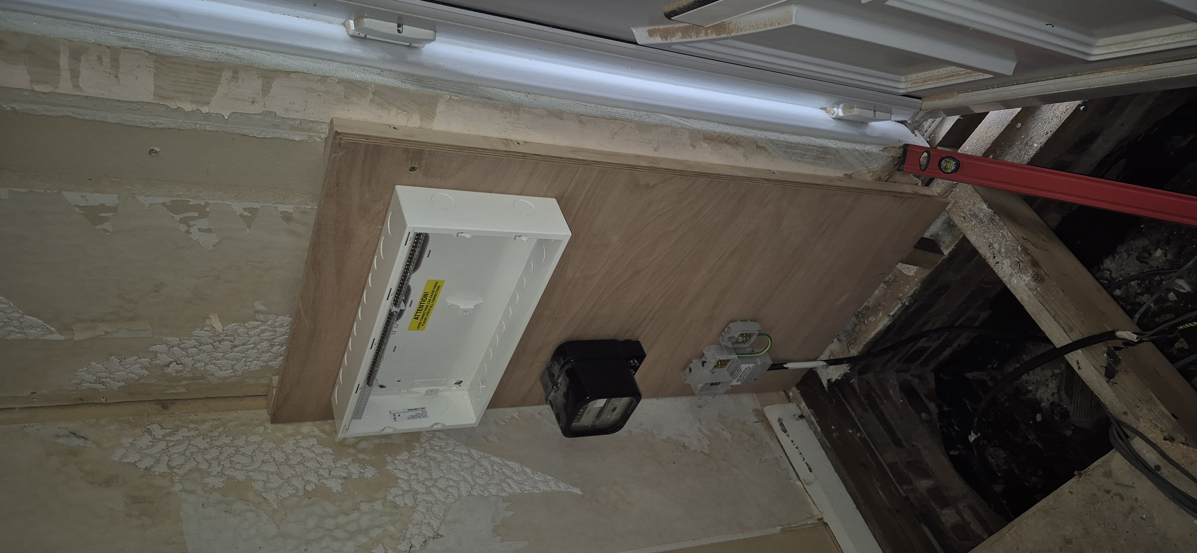 Jordan Ward, Central Properties Electrical — consumer unit installation