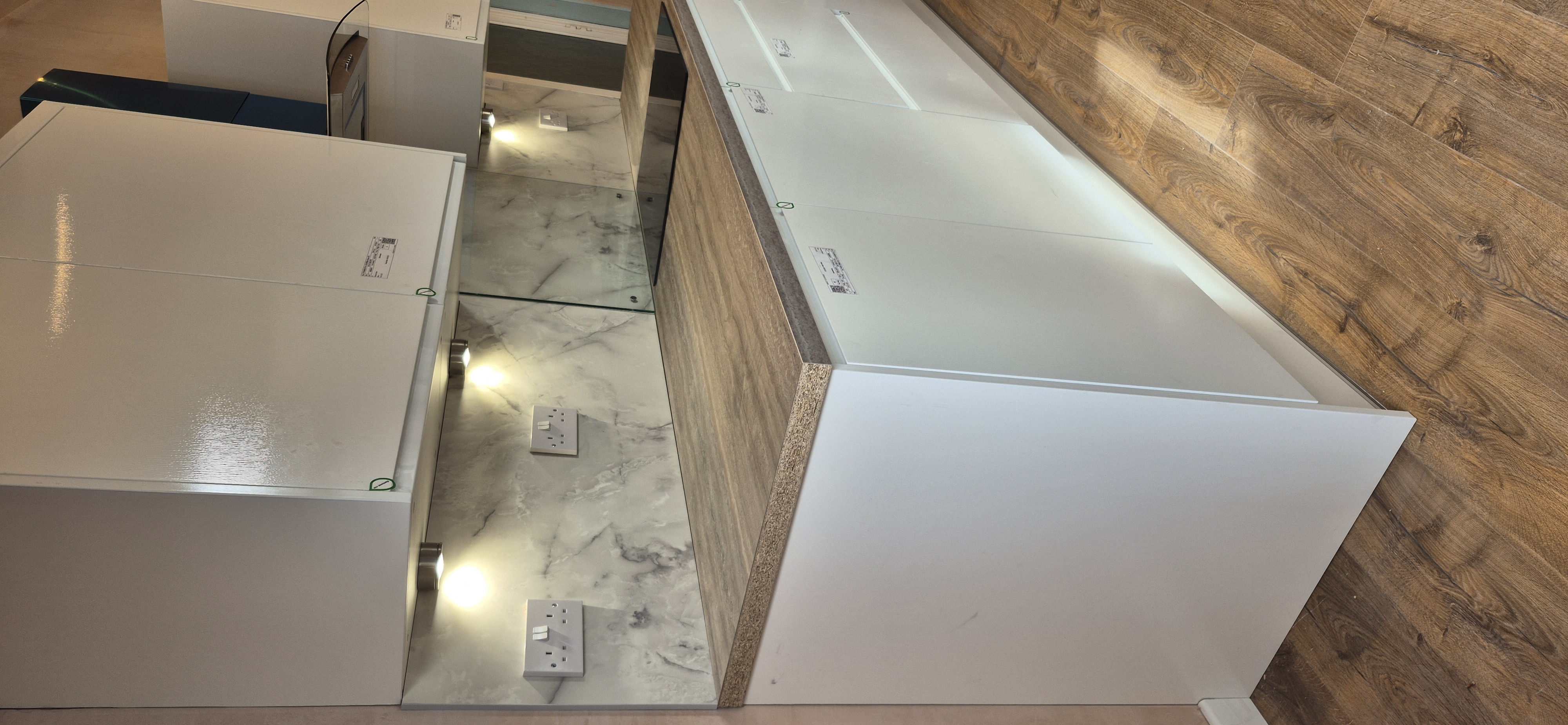 Kitchen electrical fit-out with under-cabinet LED lighting by Central Properties Electrical