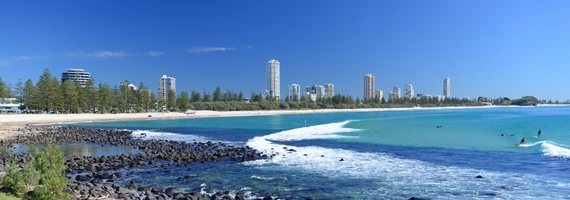 Burleigh Heads headland