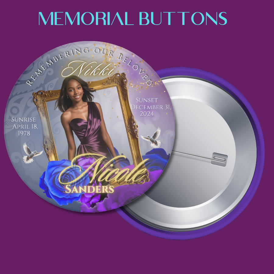 Memorial Buttons