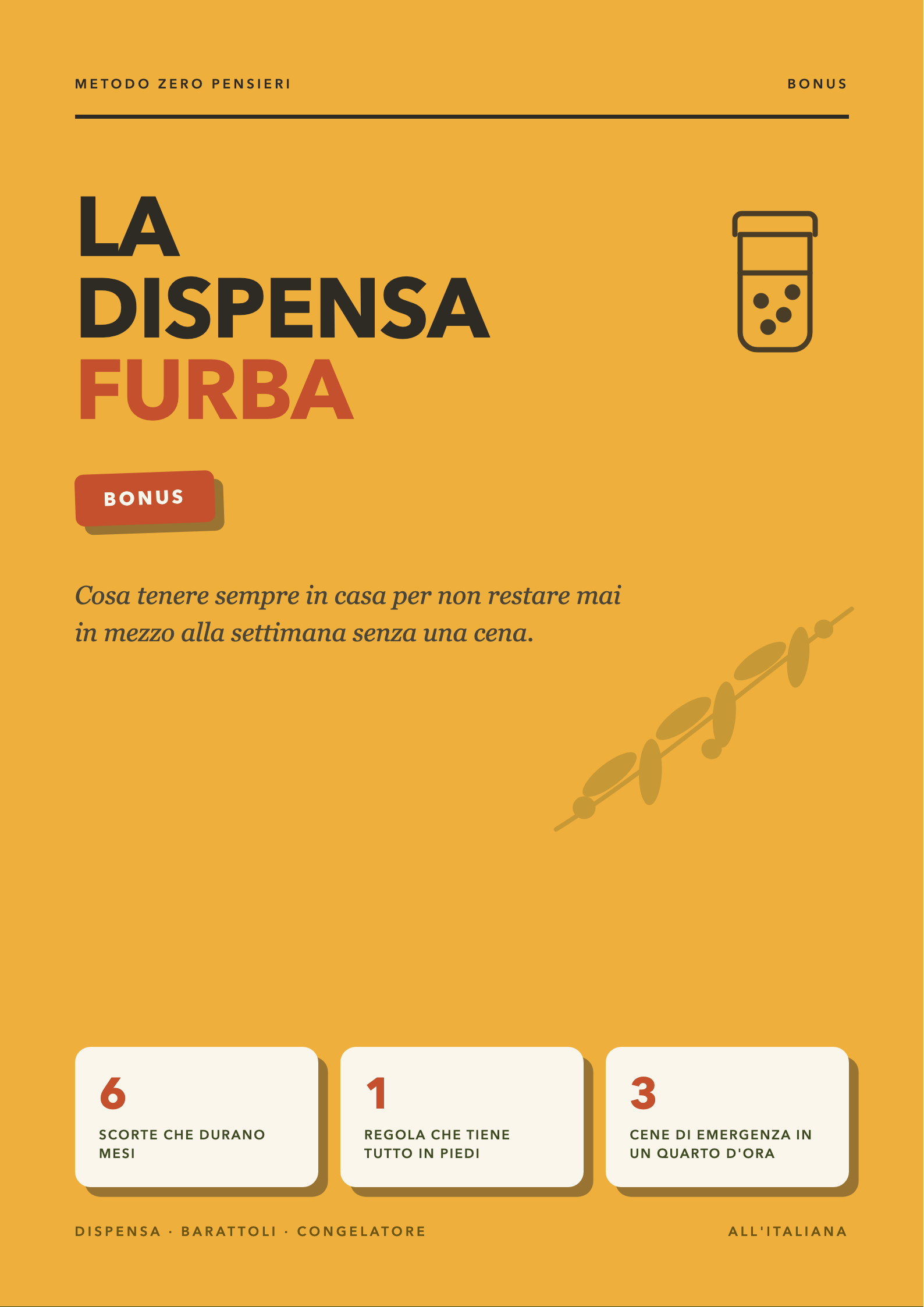 Copertina della guida Dispensa Furba