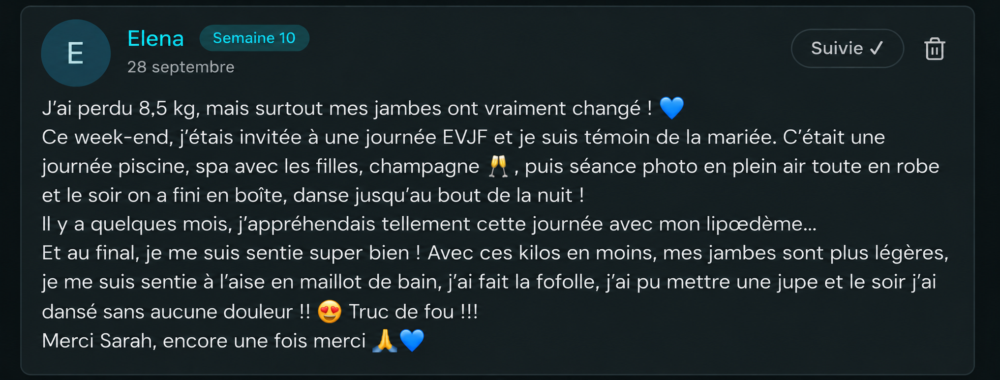 Avis d’Elena