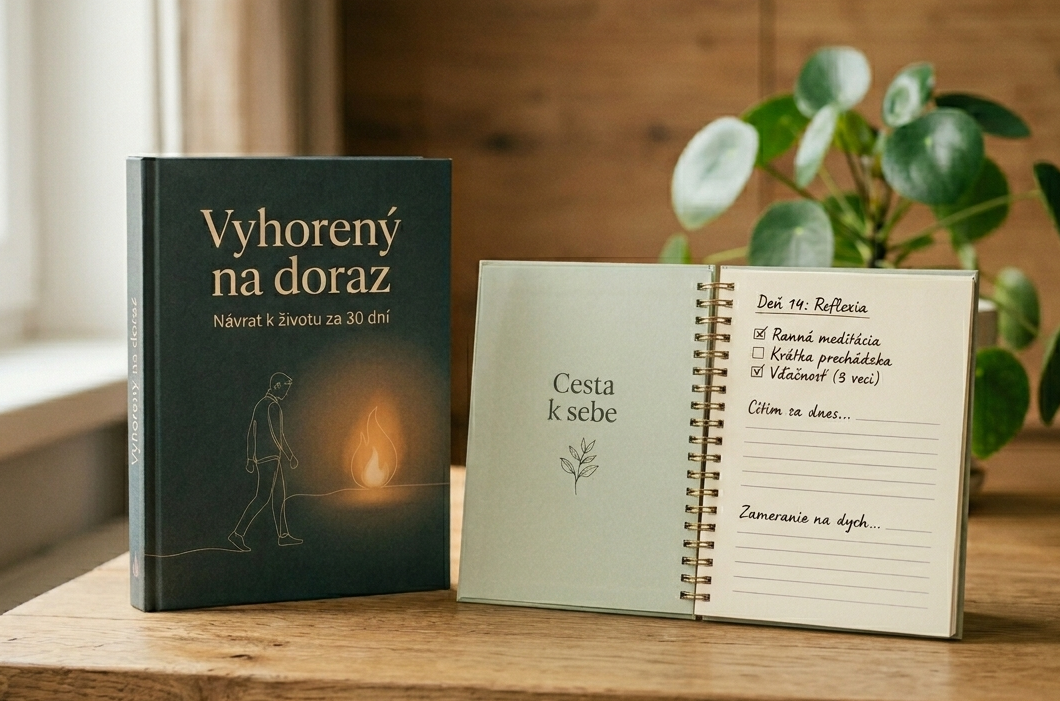 E-book Vyhorený na doraz a zošit Cesta k sebe