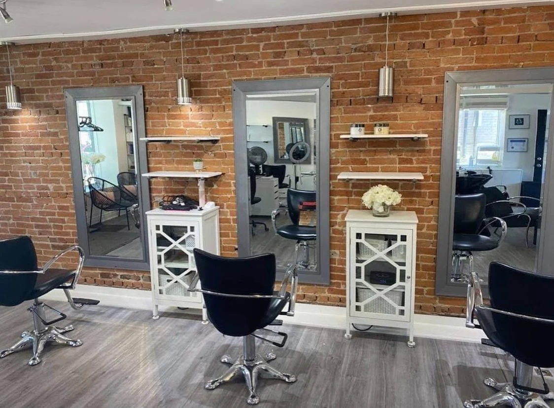 Brick feature wall and finished interior