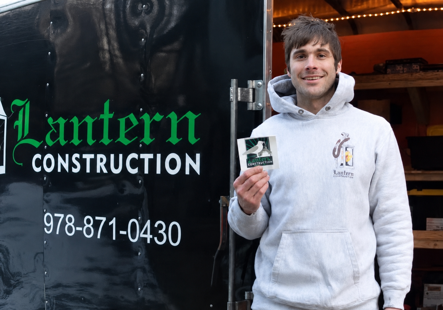 Jack Horgan, second-generation craftsman at Lantern Construction