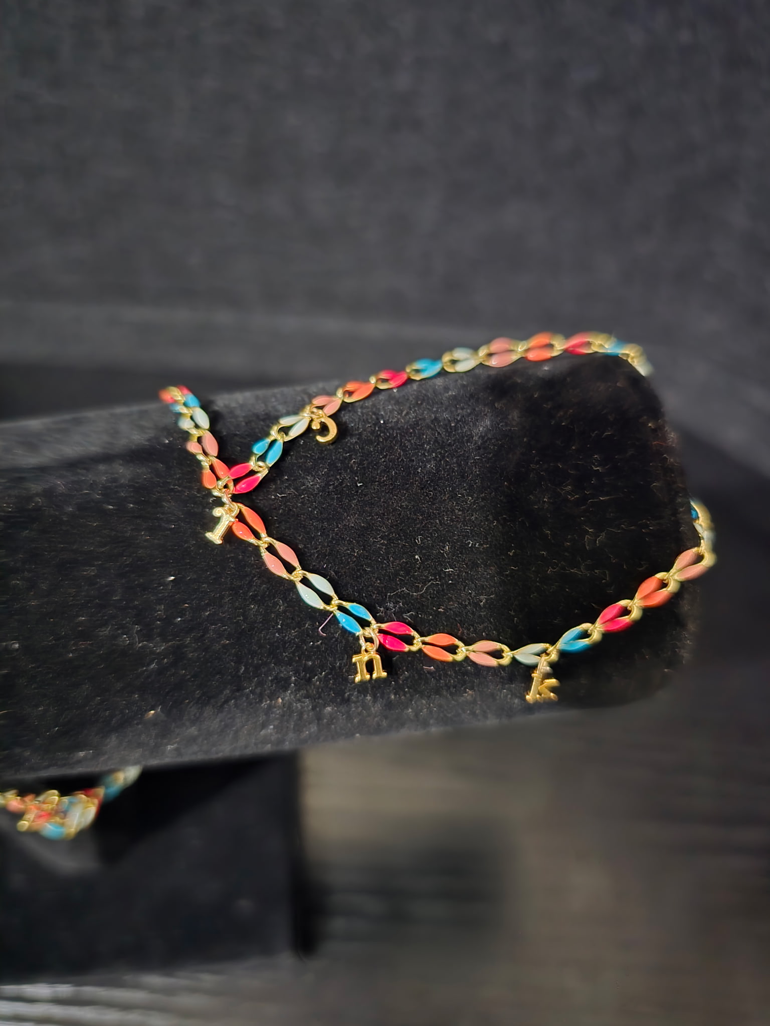 Permanent belly chain and anklet worn on midsection lifestyle Arizona