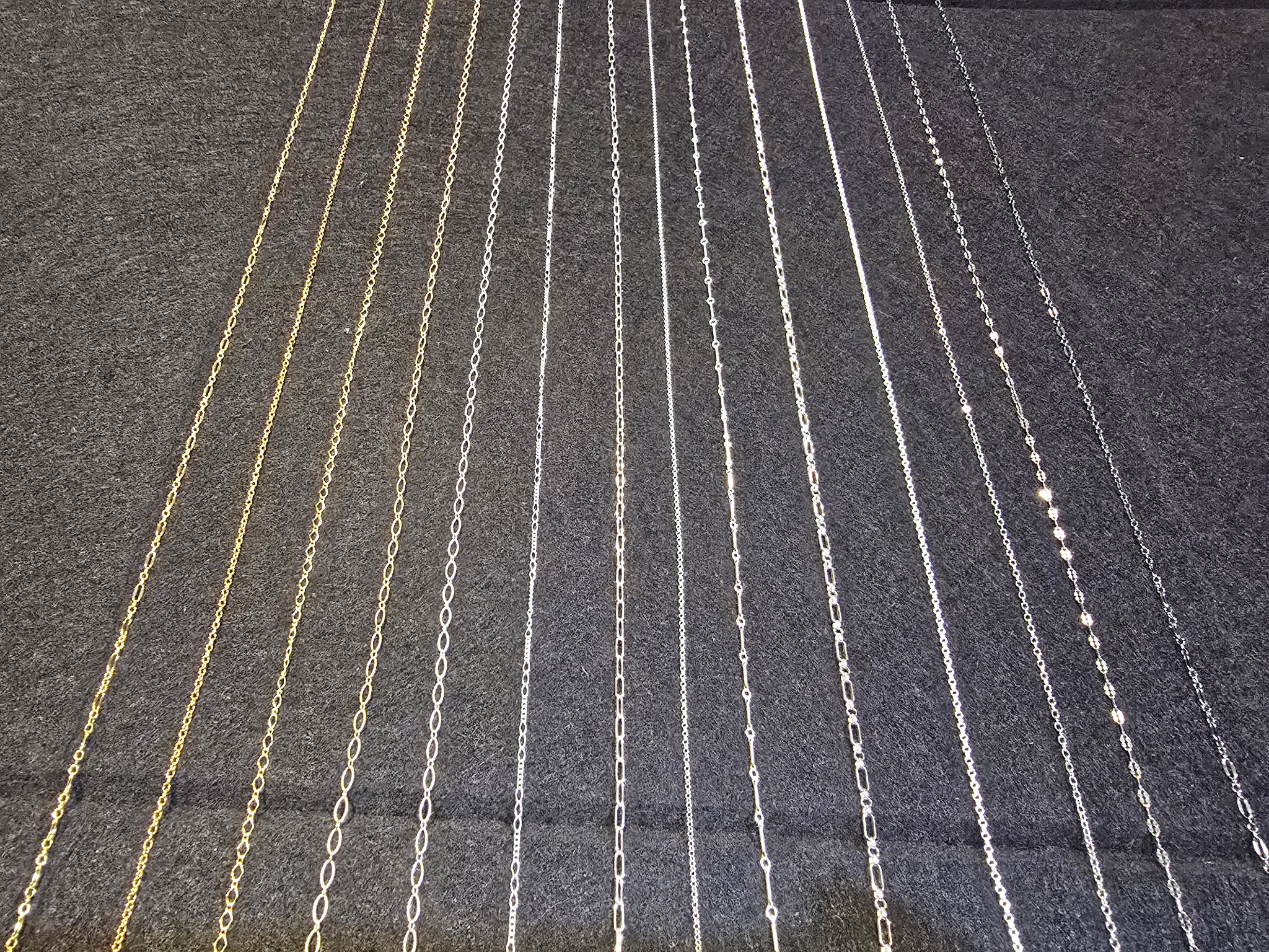 Layered permanent necklaces with infinity charm gold filled Arizona
