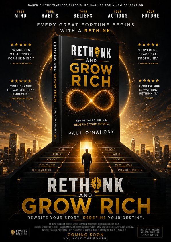 Rethink and Grow Rich poster
