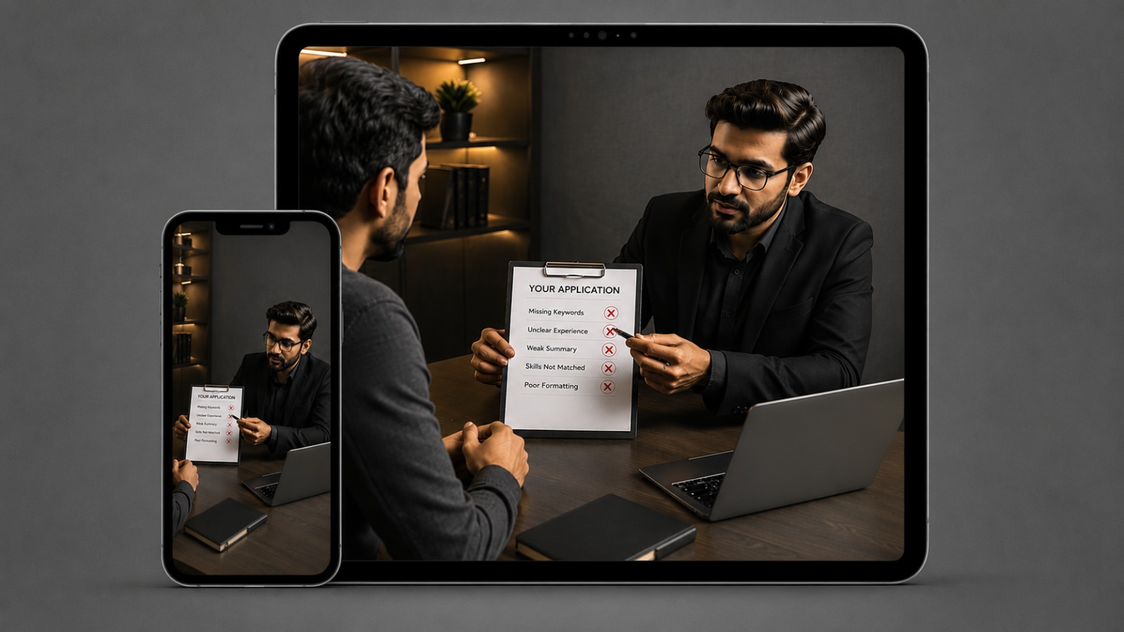 Applications mockup