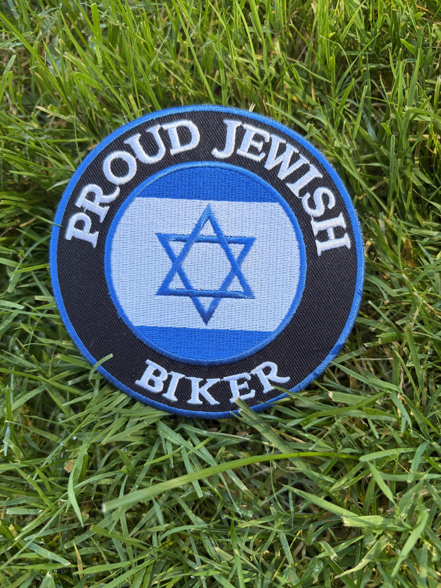 Proud Jewish Biker Patch