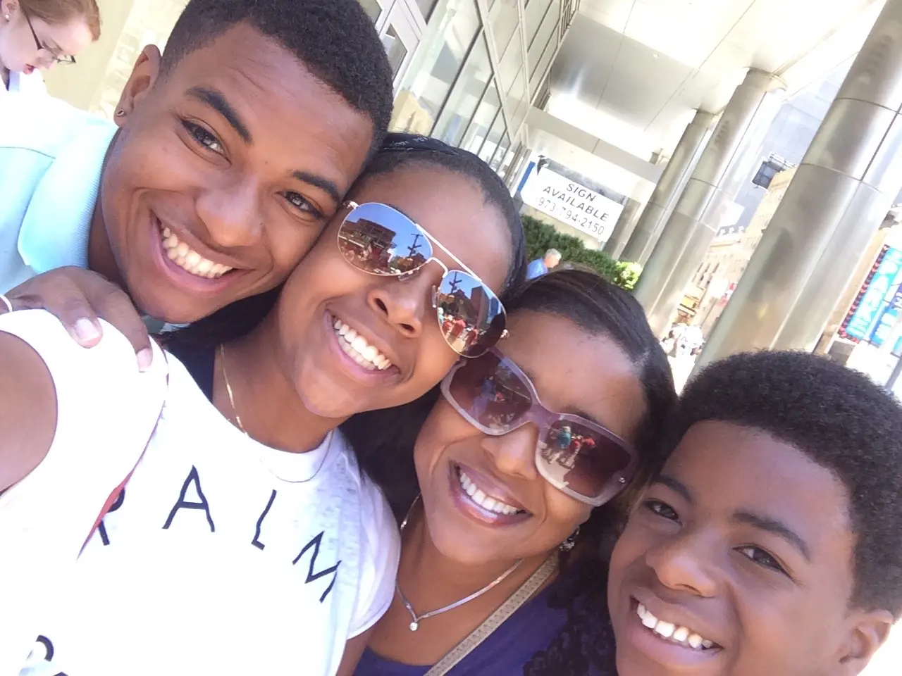 Family selfie