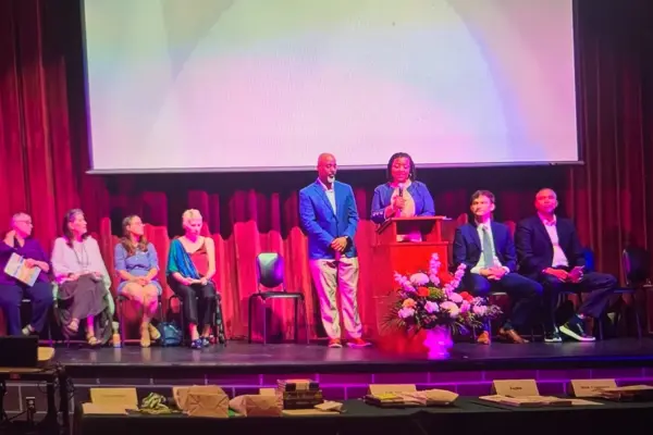 God's Will Foundation supporting the Resilience Through Character Award ceremony at Benjamin Franklin High School. 🏆🌿