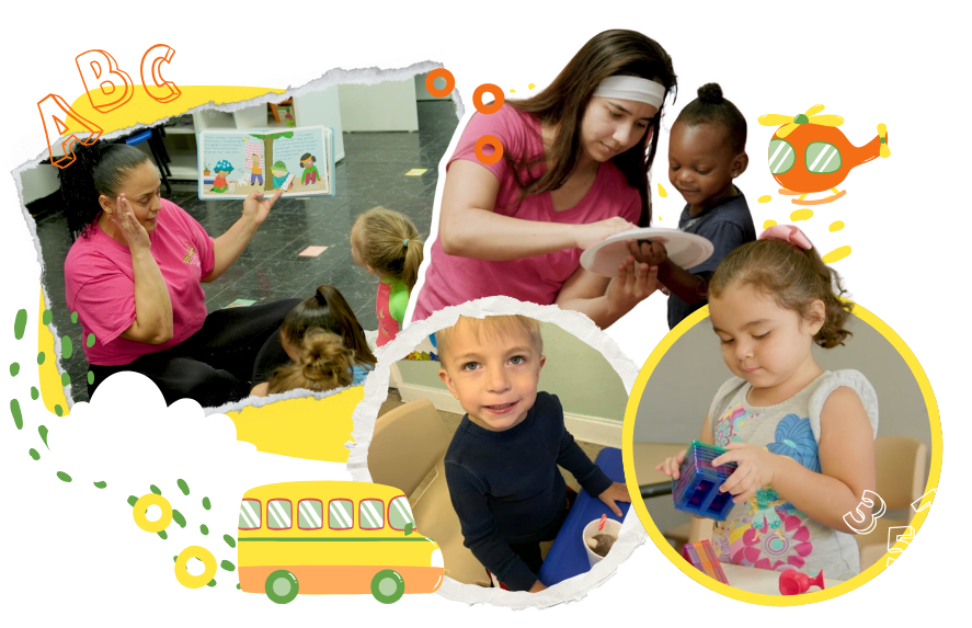 Children in Let's Learn child care facilities in Bradenton