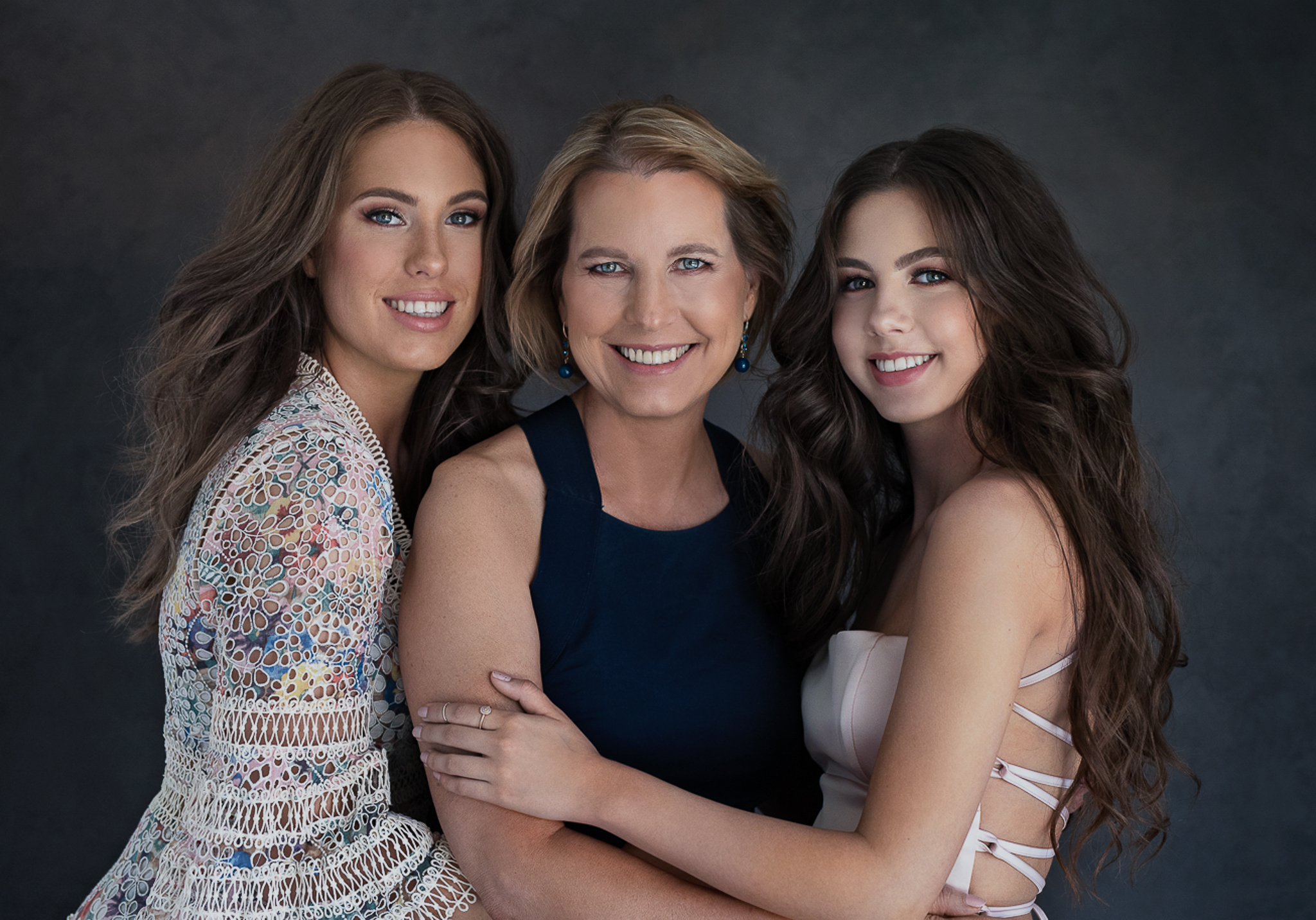 Mother and daughter portrait during Mother’s Day photoshoot in Brisbane Bayside