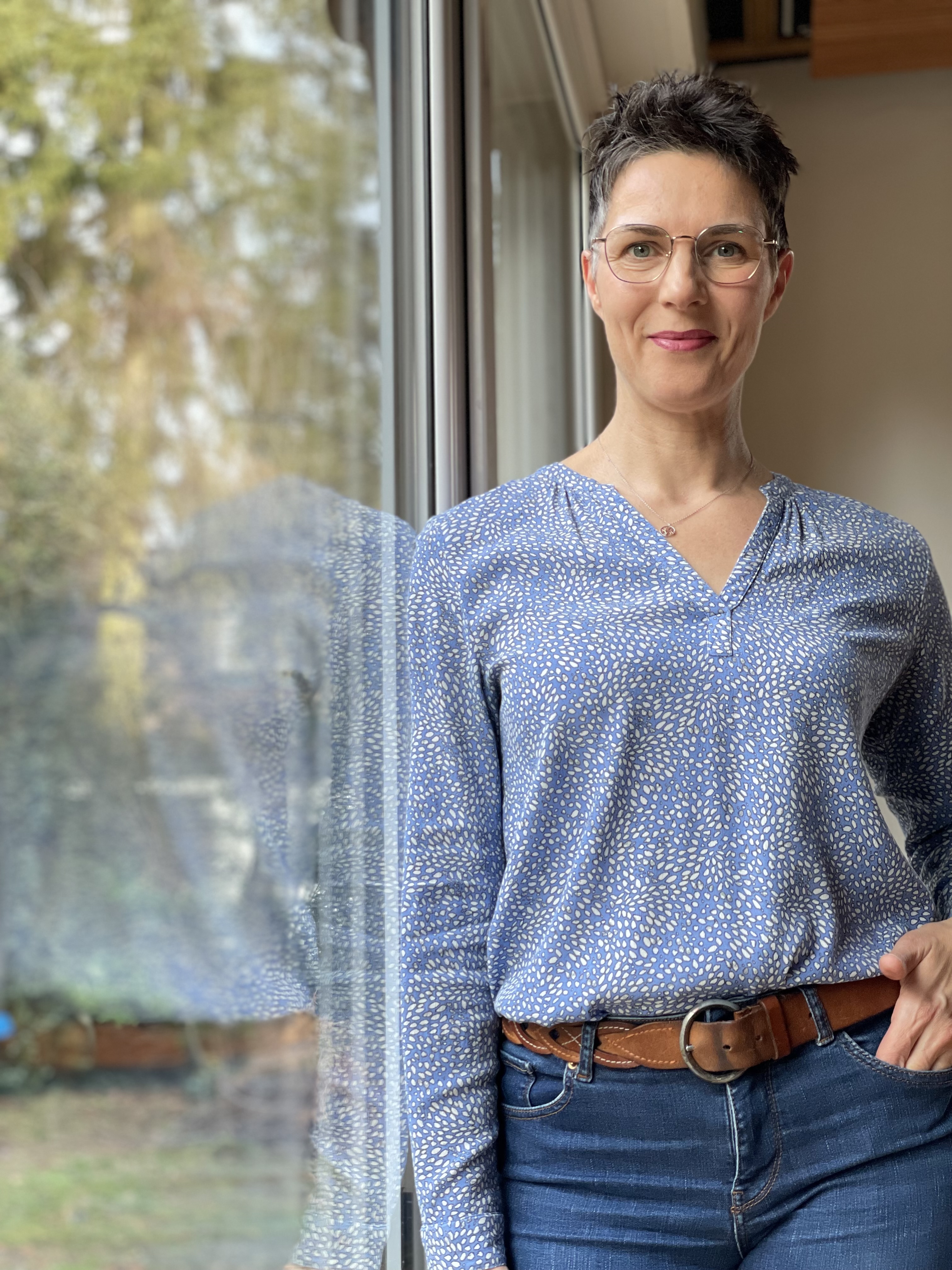 Sabine Langner im Gespräch