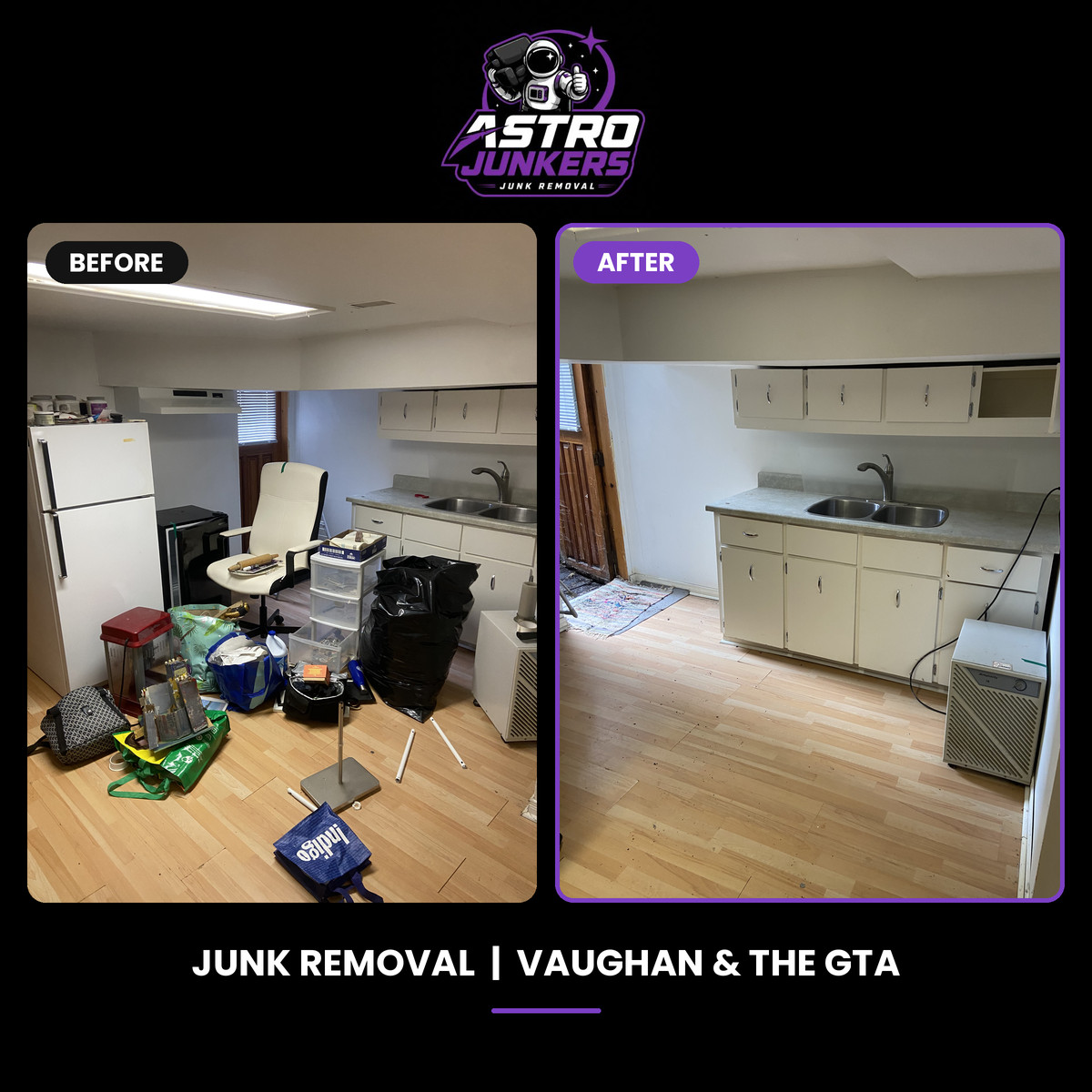 Garage cleanout in Vaughan and the GTA
