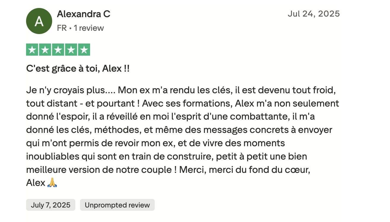 Témoignage Alexandra C.