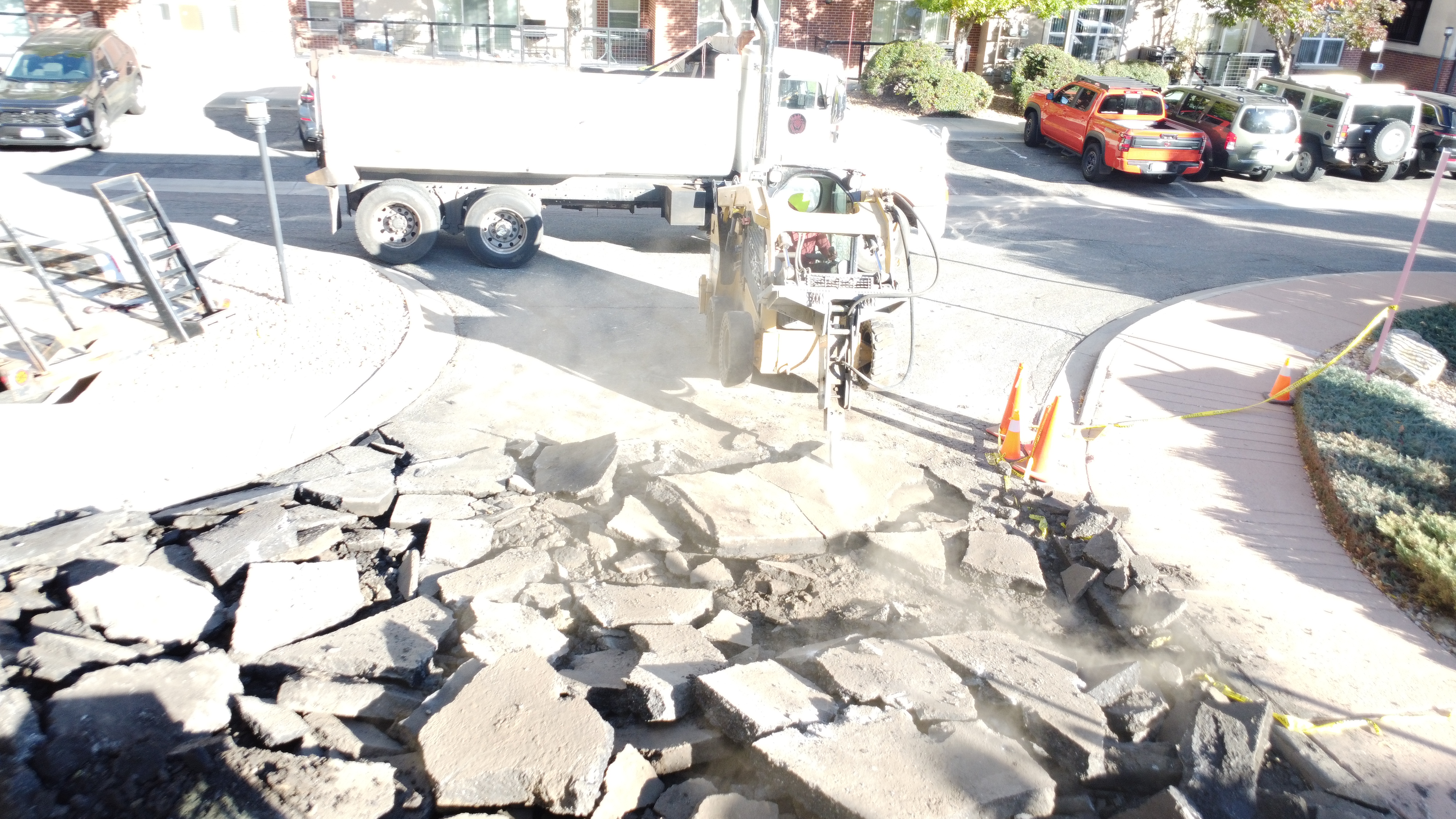 Asphalt work