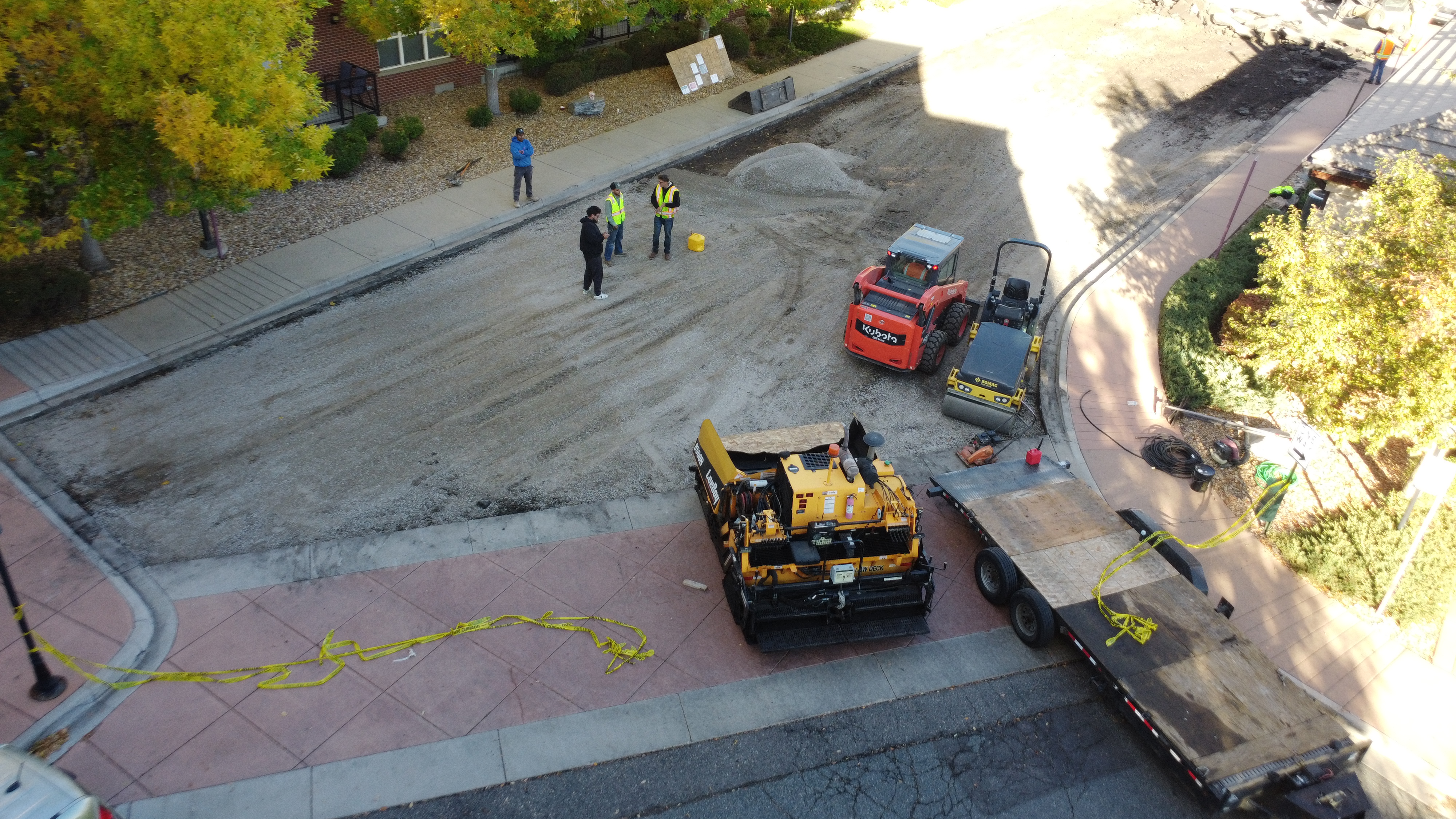 Asphalt work
